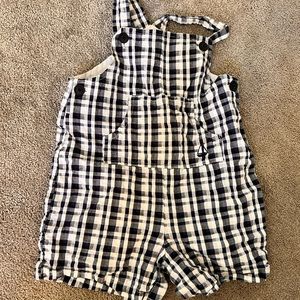 24M Navy Gingham Jon Jon